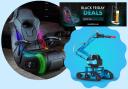 X Rocker G-Force Cosmos RGB Gaming Chair and RC Industrial Grabber (MenKind)