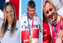 Hannah Mills, left, Stuart Bithell, centre, and Charlotte Dobson are among the high-profile names to retire Pictures: SAM MELLISH/TEAMGB & SAILING ENERGY