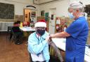 Covid vaccinations at the TA centre, Wallisdown. Picture: Dorset Healthcare University