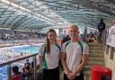 Lauren McRobbie and Harry Stewart flew the flag for Dorset at the National Winter Championships 		           Picture: COLIN CRACKNELL/WDSC