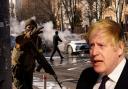 Boris Johnson clarifies UK stance on Brits going to fight in Ukraine. (PA)