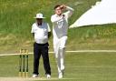 Charlie Durant took Martinstown's only wicket on a difficult day against Poole 	       Picture: BRIAN ROSSITER