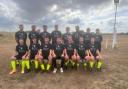 Portland Town in their new away kit Picture: PTFC