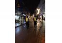 Police on patrol in Weymouth after a previous young farmer's convention