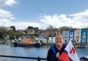 Weymouth RNLI Fundraising Chair, Teresa Drage will be walking 100 miles in May to raise money