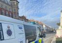 The police were called to complaints of anti-social behaviour on the Weymouth Esplanade