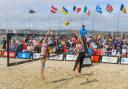 The Weymouth Classic women's final took place in sunny yet blustery conditions