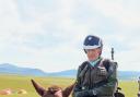Colonel John Blashford-Snell atop a Mongolian Pony