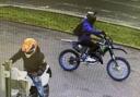 Two motorcyclists spotted driving dangerously along pavements