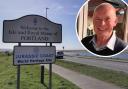 Speed limit reduction on Portland Beach Road welcomed, Inset, Pete Roper