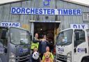 Pictured. Martin, Mark, Neil and Scott from Dorchester Timber