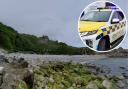 Coastguards were called to the incident near Church Ope Cove