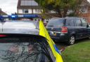 Police seized a car from an uninsured driver