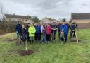 Chickerell residents gather to plant community orchard