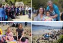 Seaweed Shenanigans event on Castle Cove Beach in Wyke Regis 2024