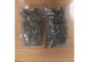 Police found a quantity of cannabis in the teenager's rucksack