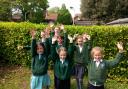 Pupils at Holy Trinity Primary School in Weymouth