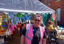 Jodie House, co-founder of community art group Houseworks at Fayre in the Square