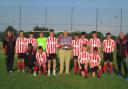 LEAGUE WINNERS: Chickerell United won the Division Two title                              Picture: NEIL WALTON