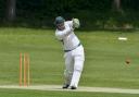 Martinstown all-rounder Sam Kershaw scored 51 not out and took 2-35  		        Picture: GRAHAM HUNT