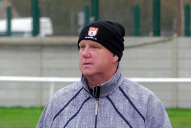 Dorset Echo: John Godbold came in as Jamie Manley's replacement Picture: STEPHEN BARRETT