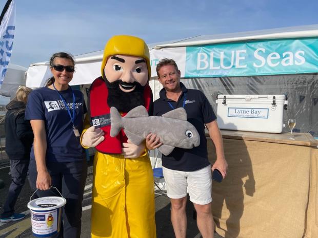 Dorset Echo: This year's Dorset Seafood Festical has raised £8,000 for the Fishermen's Mission Picture Dorset Seafood Festival