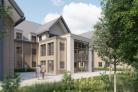 Illustration – How the extension will look – courtesy of Country Court Care Ltd/The Planning Hub
