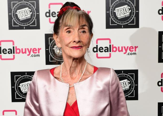 Dorset Echo: Best known as Eastender Dot Cotton, Actress June Brown, has been awarded an OBE. Picture: PA