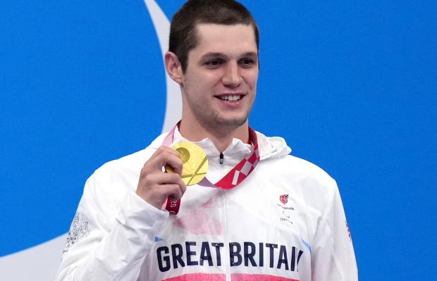 Dorset Echo: Reece Dunn has been made an MBE for services to swimming. Picture: PA