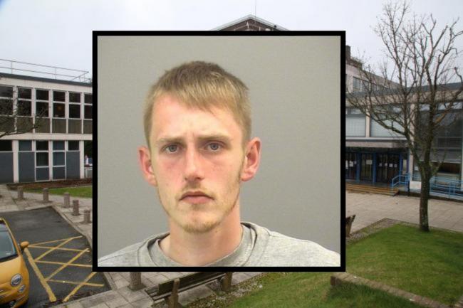 John Mark Poole - pictured in 2017 - admitted assaulting a community safety worker