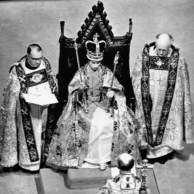 Dorset Echo: The Queen's Coronation. PA