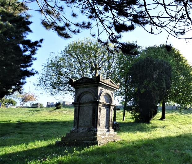 Dorset Echo: Thompson family grave
