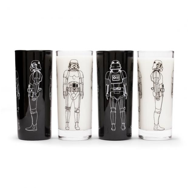 Dorset Echo: Star Wars Stormtrooper Set of 4 Glasses (Argos)