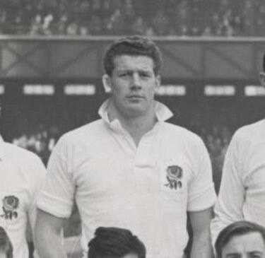 Dorset Echo: Mike Davis won 16 caps for England as a player before coaching them to Grand Slam success in 1980 Picture: WORLD RUGBY MUSEUM