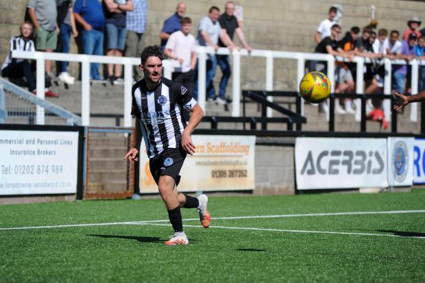 Ashley Wells has joined Wimborne Town after leaving Dorchester Picture: DAVID PARTRIDGE