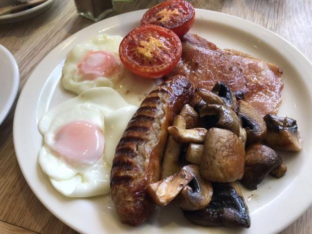 Dorset Echo: Hendover Cafe breakfast. Credit: Tripadvisor