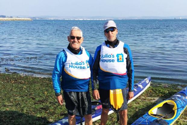 Fundraisers reach halfway point on epic 400 mile paddle