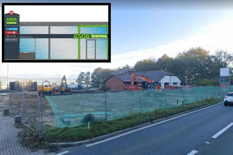 A31 service station at Winterborne Zelston being redeveloped 