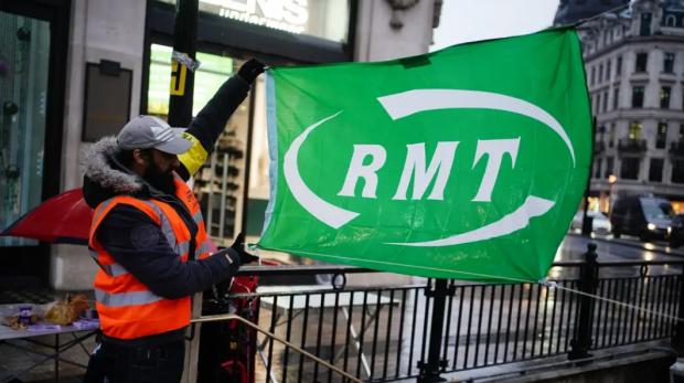 Dorset Echo: The RMT's strike this week has caused chaos for train services (PA)