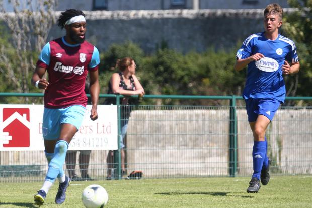 Claudio Ofosu, left, has signed a deal with Weymouth Picture: MARK PROBIN