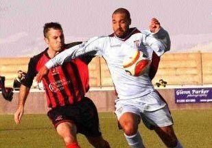 Dorset Echo: Rob Wolleaston, right, played 35 times for Weymouth
