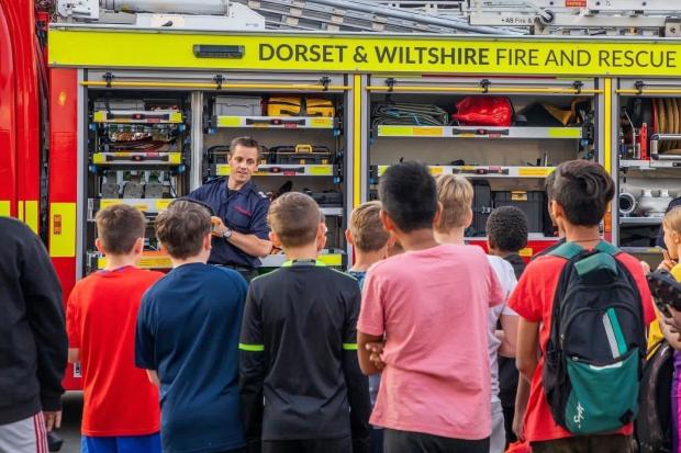 The resources are aimed at starting a conversation about staying safe this summer. Picture: Bridport Fire Station