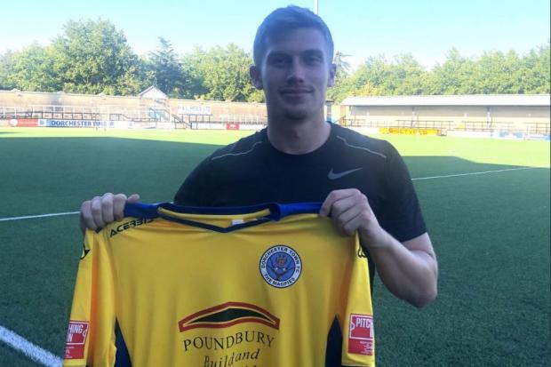 Olaf Koszela has re-joined the Magpies for a third spell on loan from Torquay Picture: DTFC