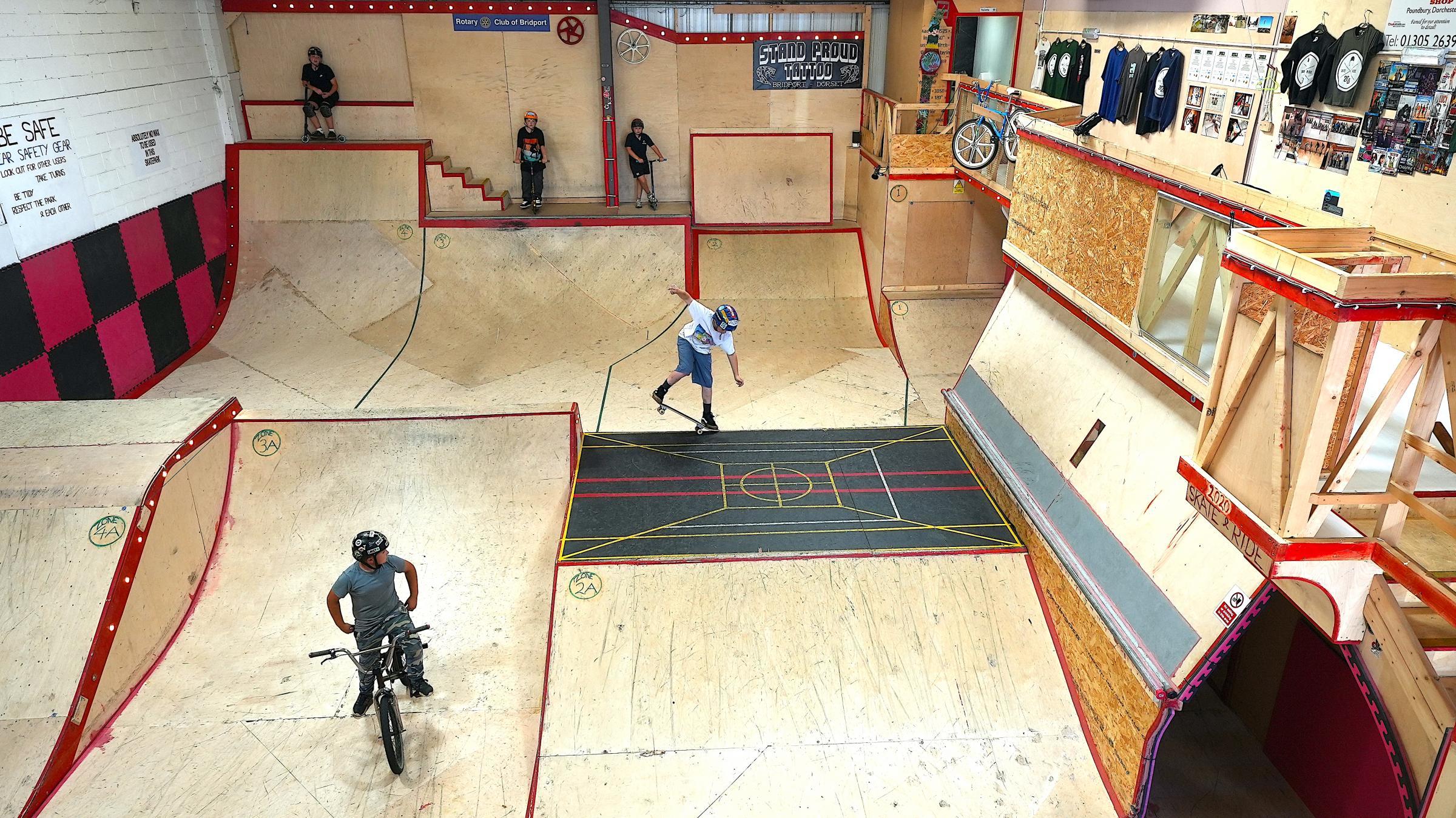 Bridport's Skate and Ride indoor skatepark celebrates second birthday - Vimarsana News