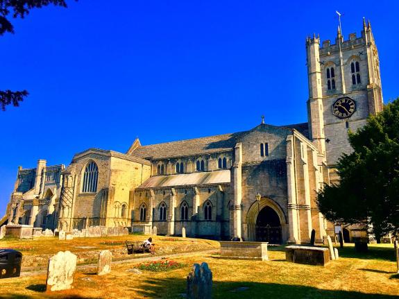 Dorset Echo: Christchurch Priory Church Dorset Echo: Christchurch Priory Church