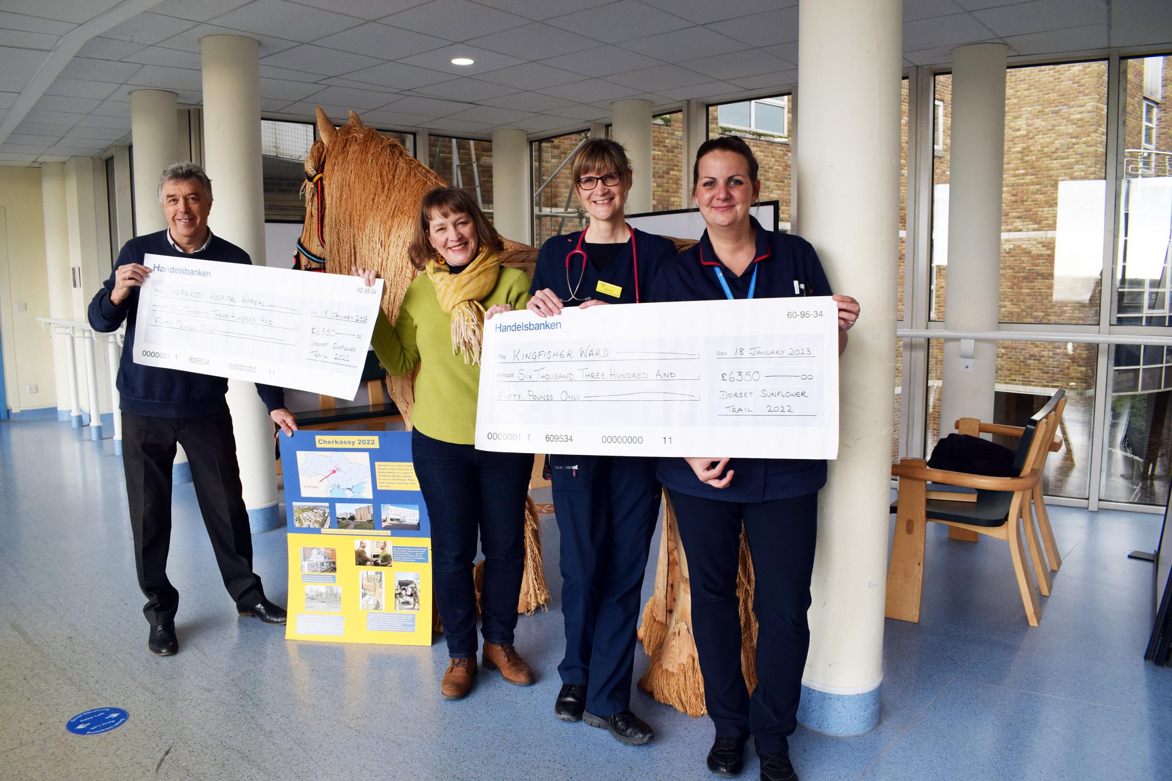 Dorset sunflower trail raises thousands for Dorchester hospital - Vimarsana News