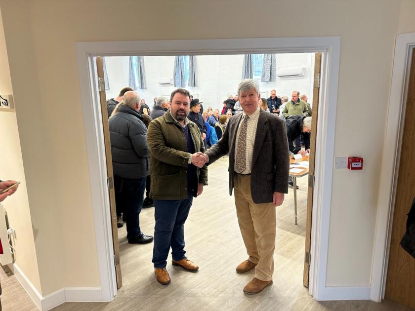 Chris Loder MP opens new community hall in Longburton near ... 