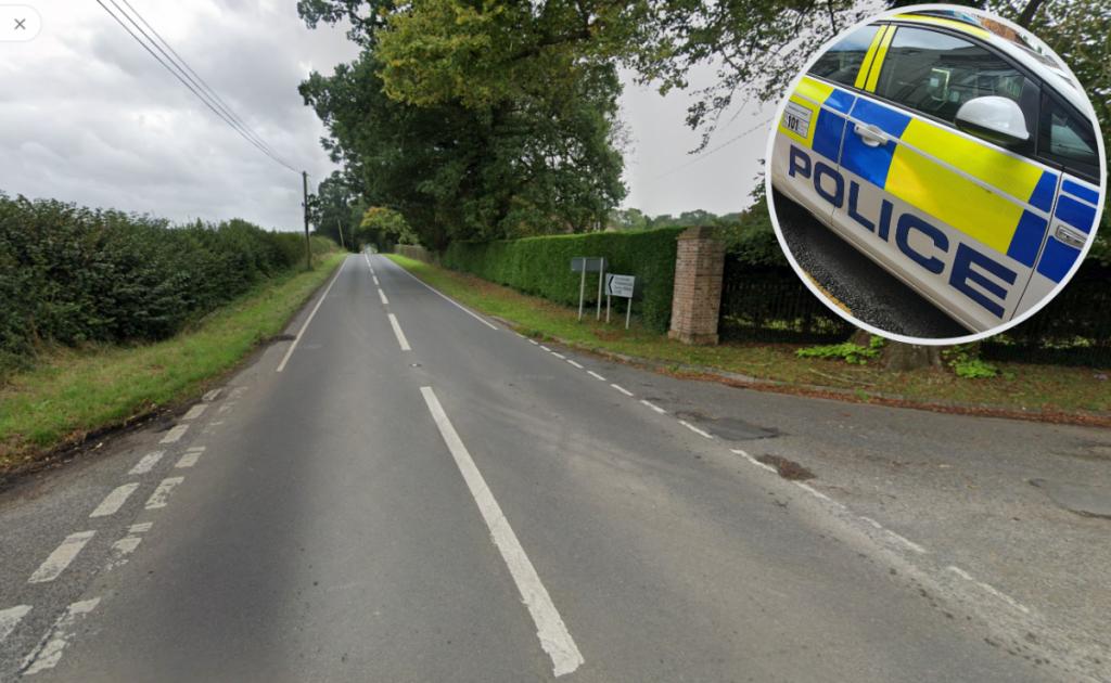 Person taken to hospital after crash along A352 