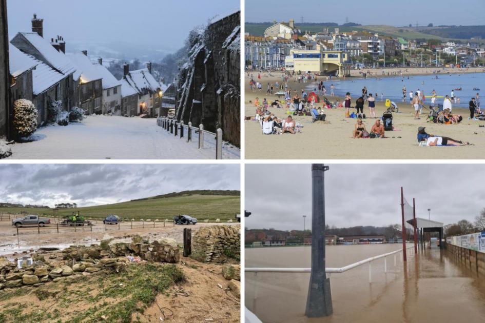 Dorset's weather in 2023: Temperatures rise and rain falls 