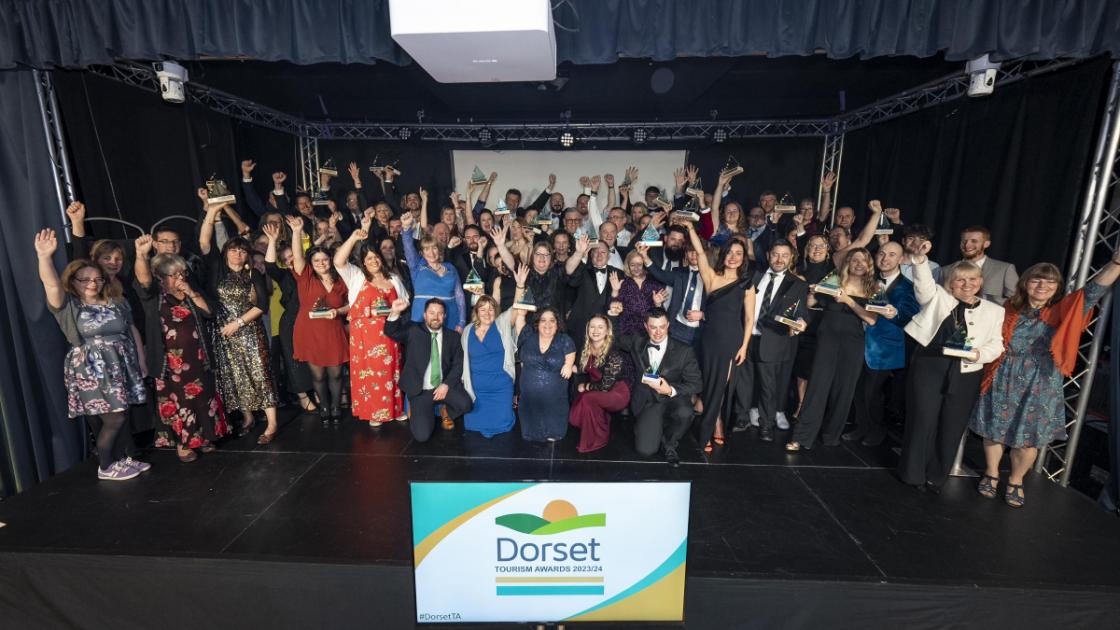 Dorset Tourism Awards winners 2023/24 at Weymouth Pavilion 
